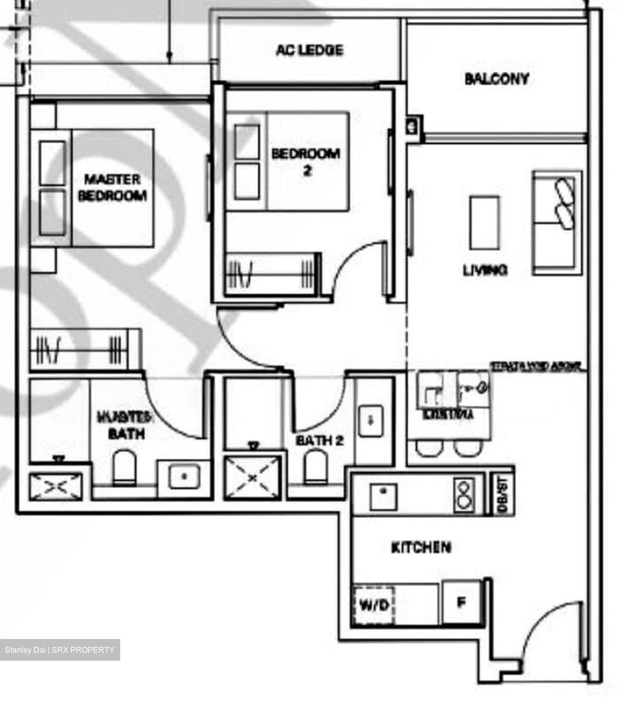 The Watergardens At Canberra (D27), Apartment #560771481